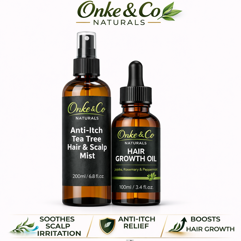 Anti- Itch Tea Tree Mist  & Hair Growth Oil Bundle